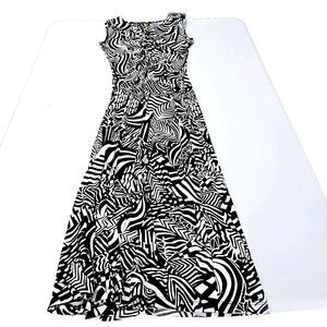 Fresh Of LA Womens Dress Multicolor No Size Tag Polyester Blend Pullover